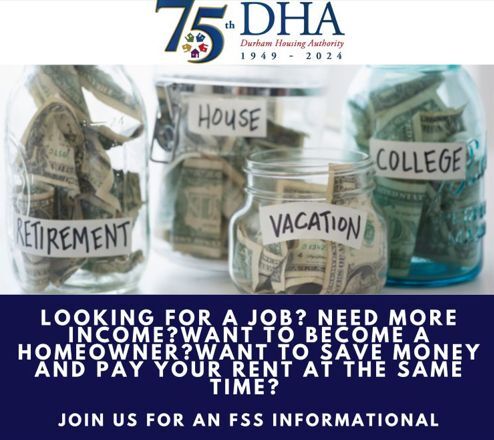 FSS Informational Flyer, all information as listed below.