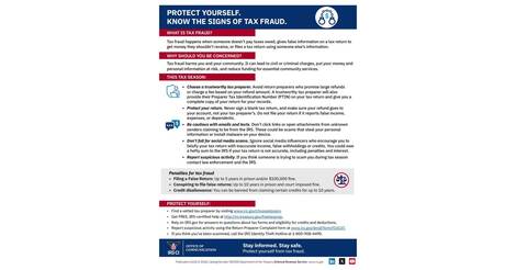 Protect Yourself: Know the Signs of Tax Fraud - Durham Housing Authority