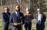 Durham's Education leaders and its Housing Authority CEO come together to support for the region's proposed light rail project