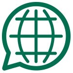 Universal Language Translate Icon.