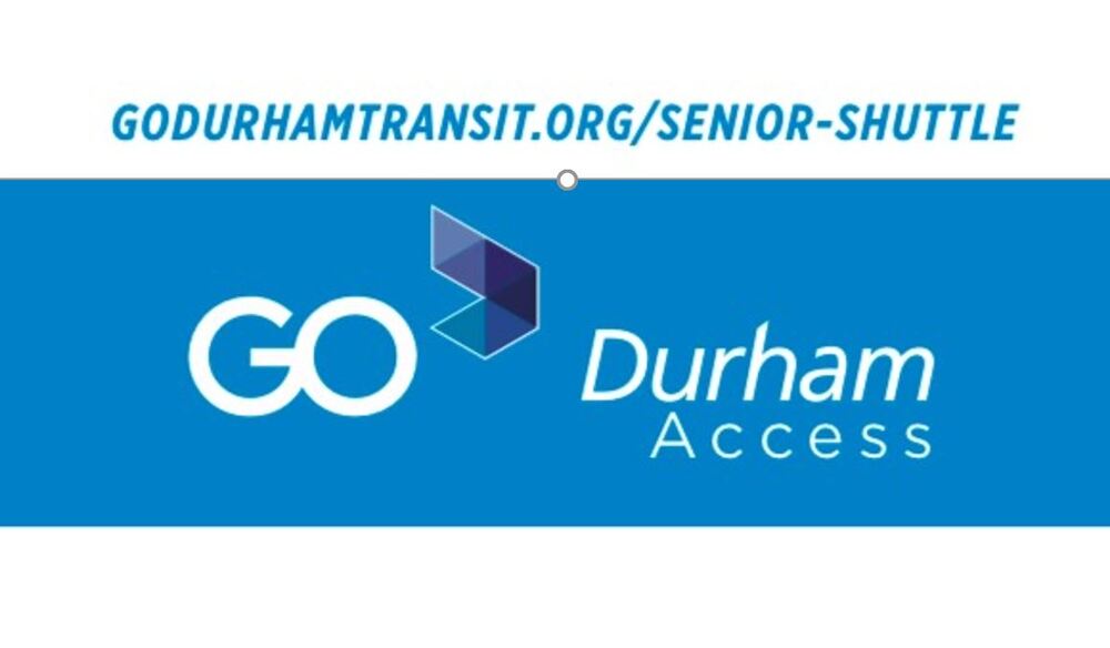 GoDurhamTransit.org/Senior-Shuttle Go Durham Access