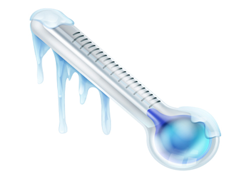 Cold Thermometer Artwork