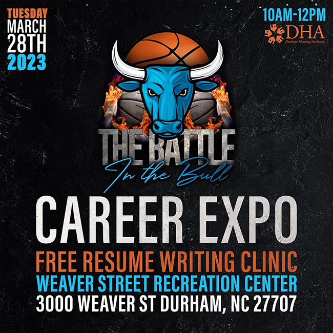 Tuesday Free Resume Writing Clinic flyer all info above