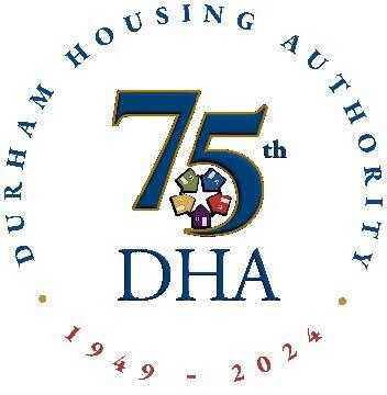 Durham Housing Authority 75th Anniversary Icon.