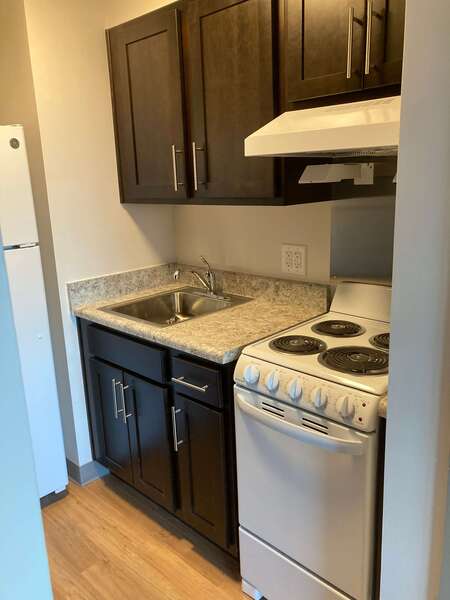 kitchen area of house