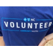 A shirt that reads &quot;NC Volunteer Community Works&quot;
